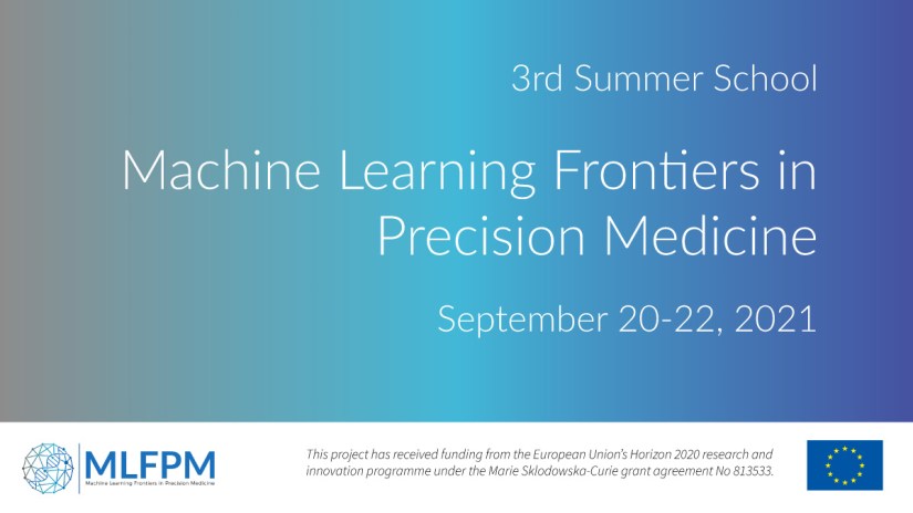 MLFPM Summer School, September 20-22, 2021